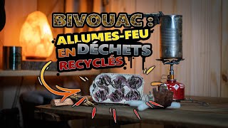ASTUCE : MES ALLUMES-FEU DIY EN DÉCHETS RECYCLÉS (4K UHD)