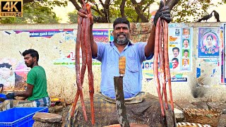 KASIMEDU 🔥 MINNAL RAJA | RARE THUMBI FISH CUTTING VIDEO | IN KASIMEDU | FF CUTTING 🔪