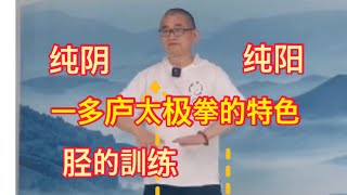 一多庐太极拳的特色-纯阴纯阳胫訓练-二水老师