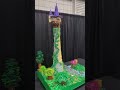 huge lego rapunzel tower by martin harris