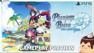 Phantom Brave The Lost Hero Story Gameplay Walkthrough Preview #1 [PS5, PS4, Nintendo Switch and PC]