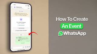 How To Create an Event on WhatsApp?