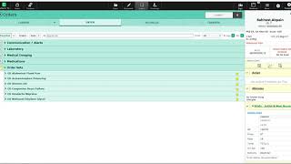 Meditech Expanse : Order Entry Demonstration