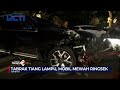 Mobil Mewah di Jakarta Hancur Parah saat Tabrak Tiang Lampu #SeputariNewsPagi 14/08