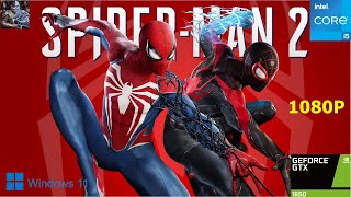 Marvel's Spider Man 2 GTX 1650