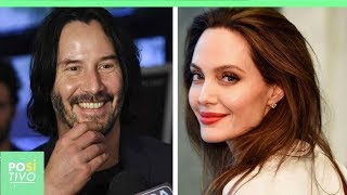 O romance de Keanu Reeves com Angelina Jolie | Positivo