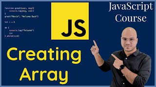 Creating Array and Fetching Elements in JavaScript