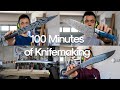 100 Minutes of Knifemaking ASMR