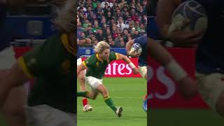 Faf de Klerk in action|Springboks vs France