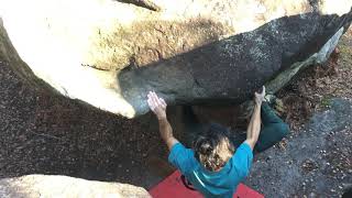 Fontainebleau - Canche aux Merciers - L'Enfer des Nains - 6A