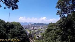 鹿児島県姶良市　龍門滝　2016年7月5日