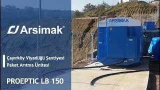 Arsimak - Çayırköy Viyadüğü Şantiyesi Paket Arıtma Ünitesi