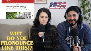 Why British Place Names Are So Hard To Pronounce! Americans React | Loners #248