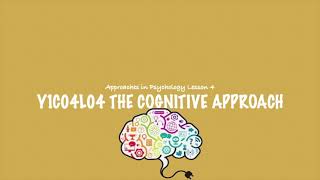 A-Level Psychology (AQA: The Cognitive Approach