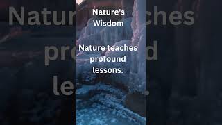 Nature wisdom #meditation #relaxingmusic #spiritual #zenquotes #alanwatts