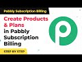 How to Create Products & Plans in Pabbly Subscription Billing