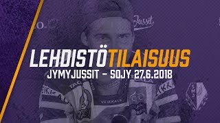 Lehdistötilaisuus: JymyJussit - SoJy 27.6.2018