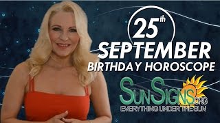 September 25th Zodiac Horoscope Birthday Personality - Libra - Part 1