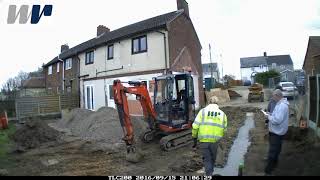 Time lapse Video of site preparation and extension build \u0026 construction - Brinno BCC100 - Part 1