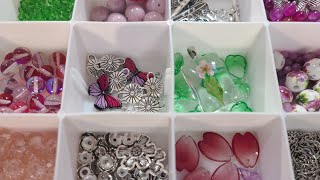 August 2021 Let's Open Bargain Bead Box Jewelry Unboxing - Wildflower Meadows