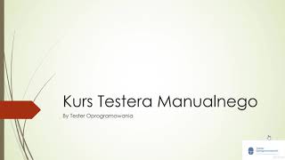 Podstawy manualnego testowania oprogramowania - learn Software Testing