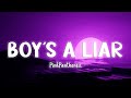 Boy's a liar - PinkPantheress [Lyrics/Vietsub] ~ TikTok Hits ~