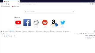 Running JavaScript Codes Using Mozilla Firefox