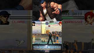 KOF 2002 CLARK COMBO - #kof #kof2002 #fightcade #snk #combos