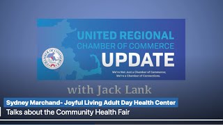 Chamber Update: Sydney Marchand talks about the Community Health Fair