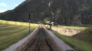 Cabride in Switzerland - at Glacier Express: Disentis/Muster - St. Moritz