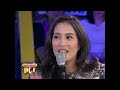 isabelle daza initially didn t want to enter showbiz ggv