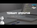 Ternary Operator - HTML and Javascript