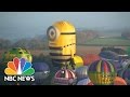 Hot Air Balloons Fly High To Chase World Record | NBC News