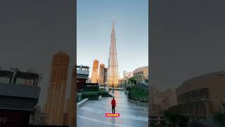 Dubai Burj Khalifa - Sun Rise #shorts #luxury #travel #lifestyle #travelvideo #luxuryvideo