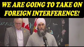 WE ARE GOING TO TAKE ON FOREIGN INTERFERENCE!