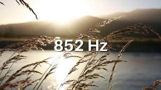 852 Hz ❯ AWAKEN INTUITION || Remove Fear, Self Doubt & Subconscious Fears || 852Hz AWAKEN Crystal