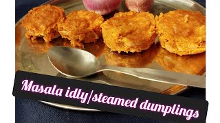 Cabbage Sannakhotto(Idli)| Masala Idli|Spicy Rice Idli|Steamed Dumplings