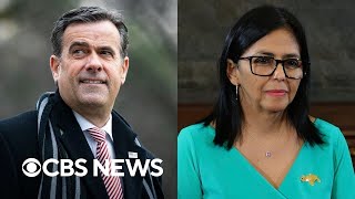 Why CIA Director John Ratcliffe traveled to Venezuela to meet with Delcy Rodríguez