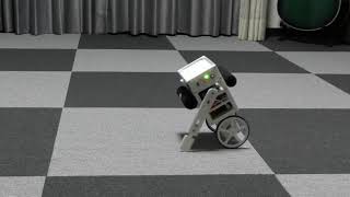 二輪倒立振子ロボット（その2）:  self balancing robot part2　自動倒立機能の追加