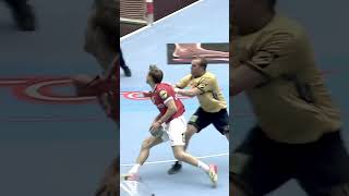 Gidsel has a special wrist 🤯 #handball #goals #ehfcl