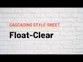 Float-Clear CSS Property