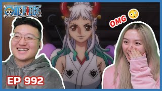 OMG SHES HOT! | One Piece Episode 992 Couples Reaction \u0026 Discussion