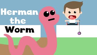 Herman the Worm | Kids Songs | Brain Break Movement Songs