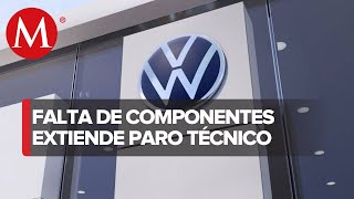 Volkswagen en Puebla extiende paro técnico por falta de componentes