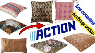 magasin action 🔴 spécial les coussins de action 🛒 nouveautés #action