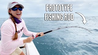 WHY FISH WITH SPIRAL WRAPPED FISHING ROD? Testing Bottom Rod Prototype