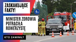 WYPADEK minister ZDROWIA Katarzyny Sójki! Zderzyła się z ROWERZYSTĄ. Kto ZAWINIŁ? | FAKT.PL