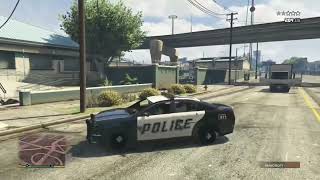 GTA 5 Protagonists Taunting Cops, Police Shootouts! (Christmas Eve SPECIAL)