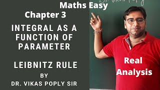 Integral as a Function of Parameter - Leibnitz Rule - Differentiation under Integral Sign