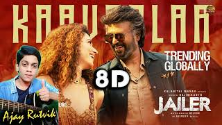 Kaavaalaa 8D Song | Jailer | Superstar Rajinikanth, Tamannaah | Anirudh | Nelson | 8D by Ajay Rutvik